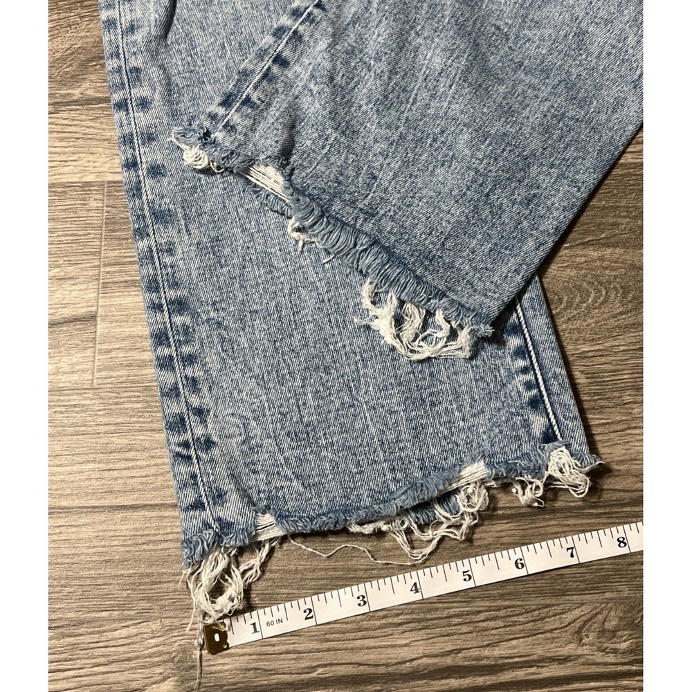 Buckle Black Fit No. 53 Cropped Straight Mid Rise Distressed Jeans Size 30x28 - Picture 10 of 10
